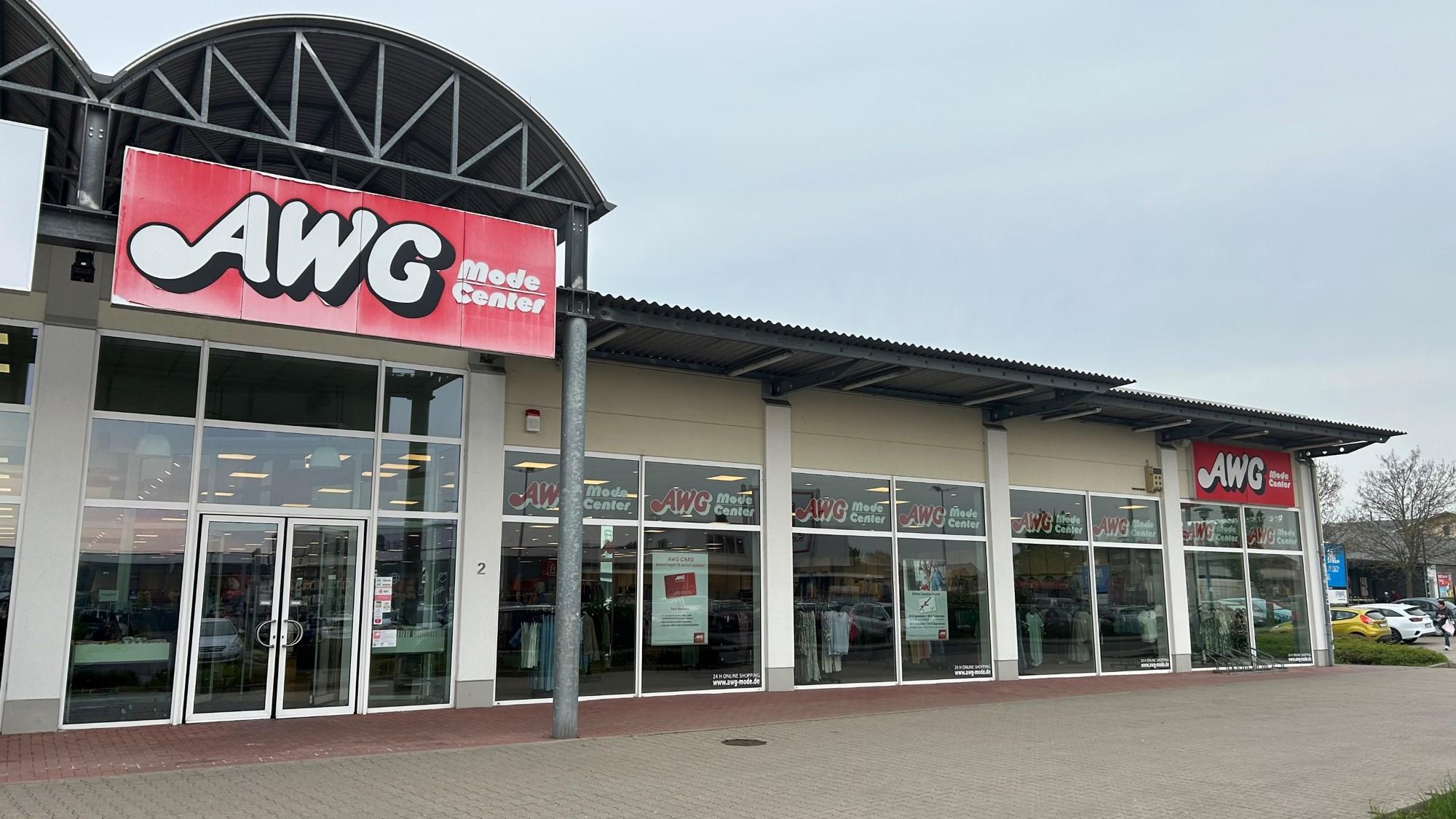 AWG Mode Center Oschersleben, Lüneburger Straße in Oschersleben