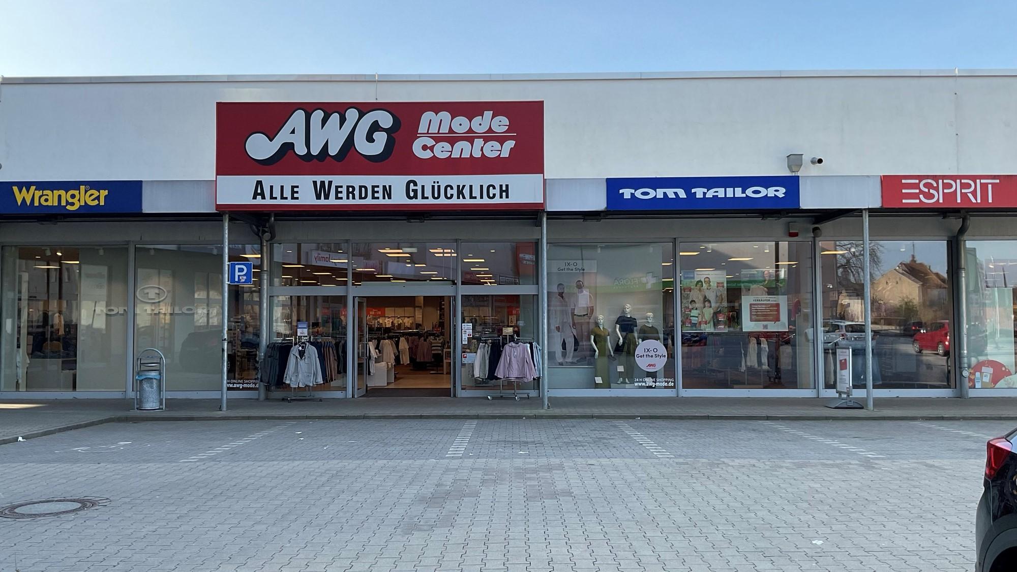 AWG Mode Center Werdau, Uhlandstraße in Werdau