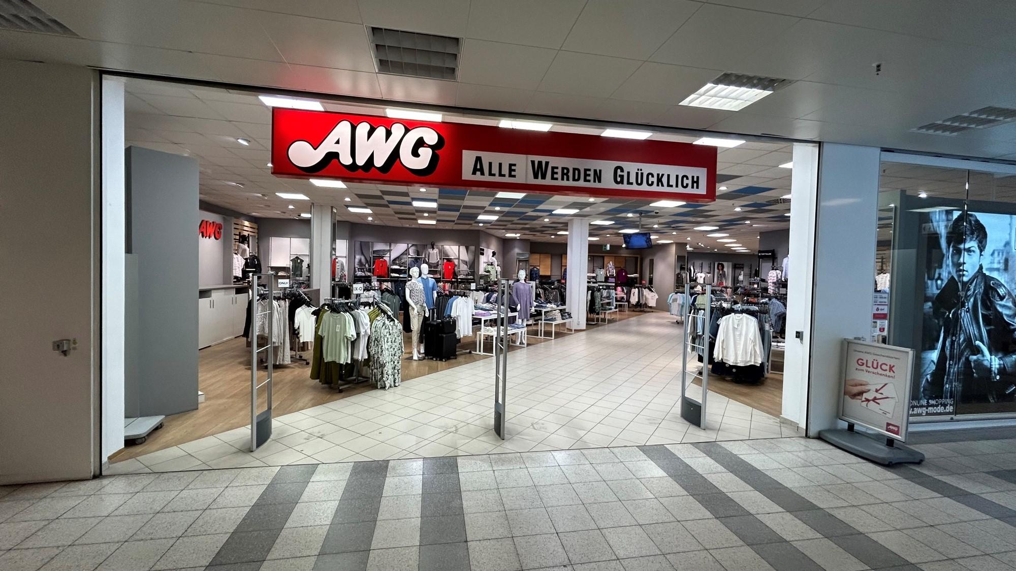 AWG Mode Center Greiz, August-Bebel-Straße in Greiz