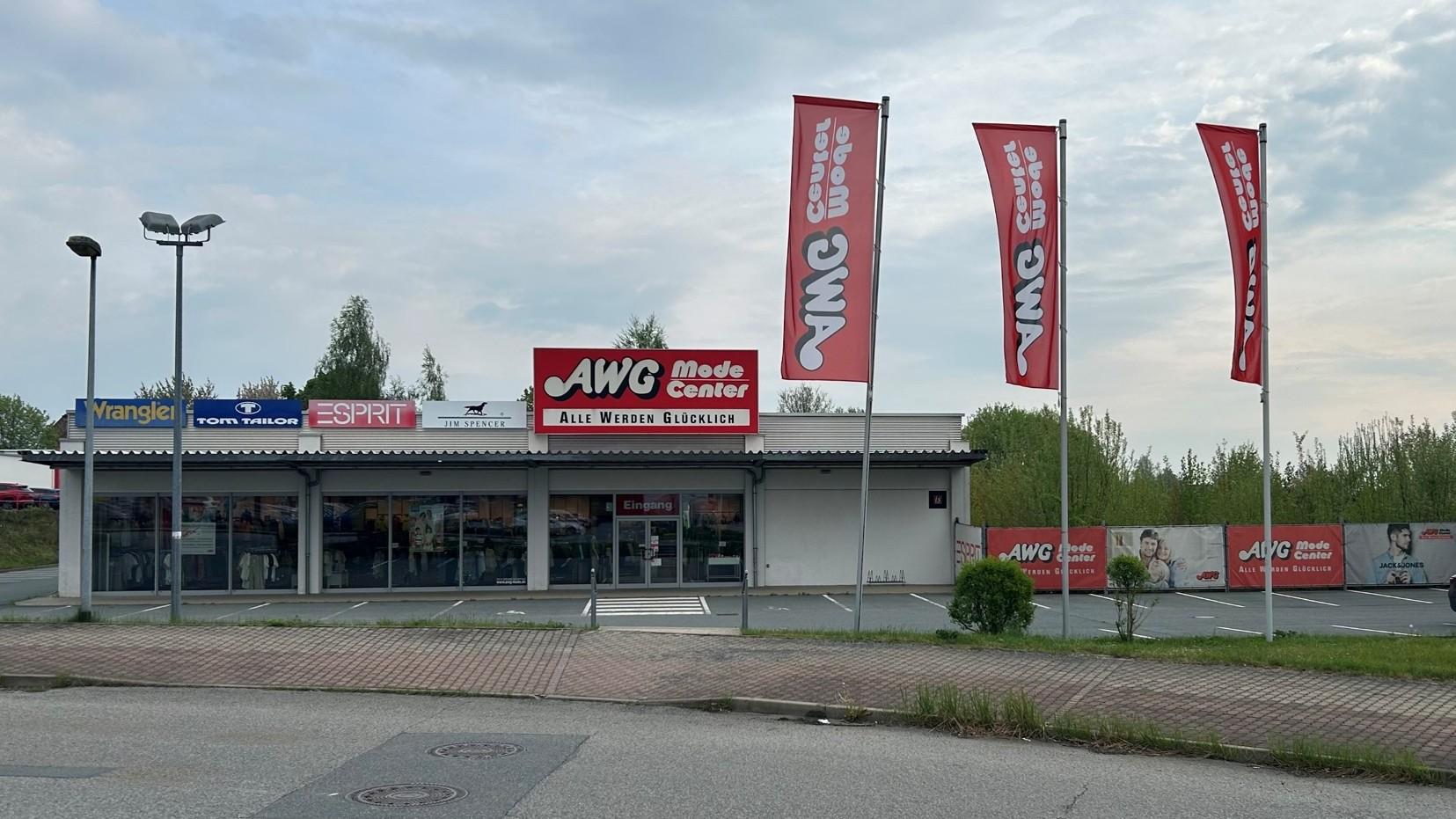 AWG Mode Center Löbau, Rumburger Straße in Löbau