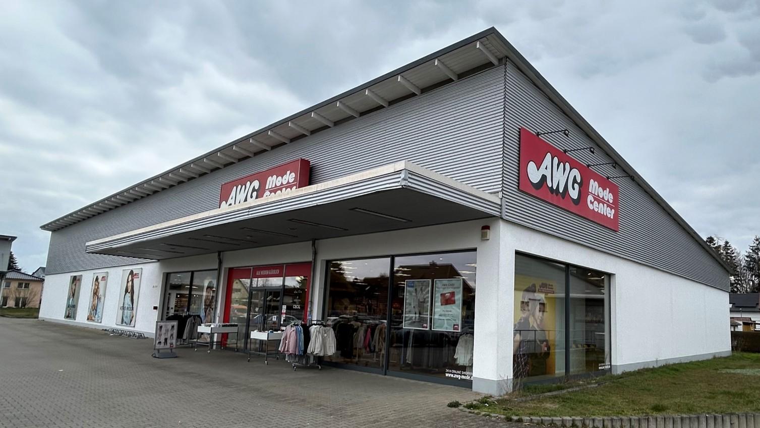 AWG Mode Center Fredersdorf, Petershagener Straße in Fredersdorf