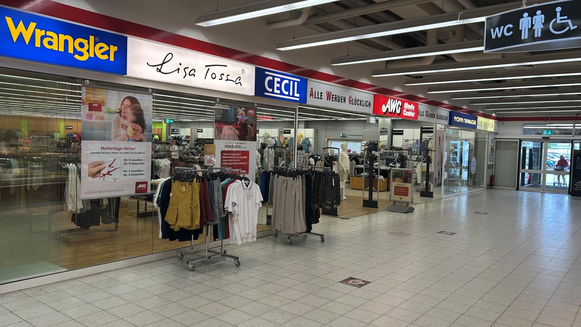 AWG Mode Center Zwickau, Äußere Dresdner Straße in Zwickau