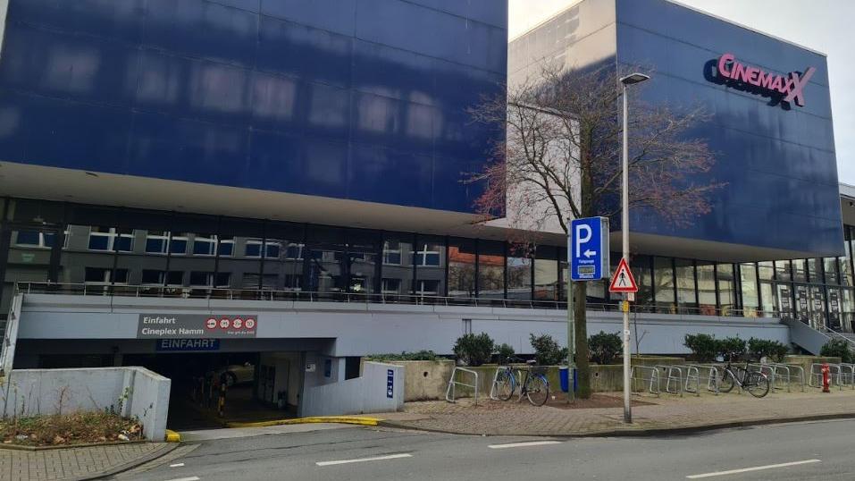 Saba Parkhaus Cineplex, Chattanoogaplatz in Hamm