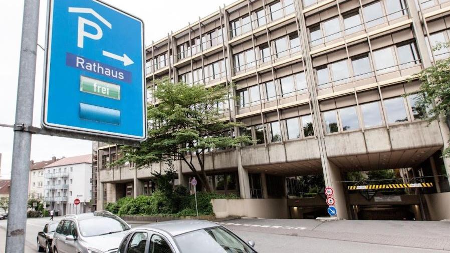 Saba Parkhaus Neues Rathaus, Niederwall in Bielefeld