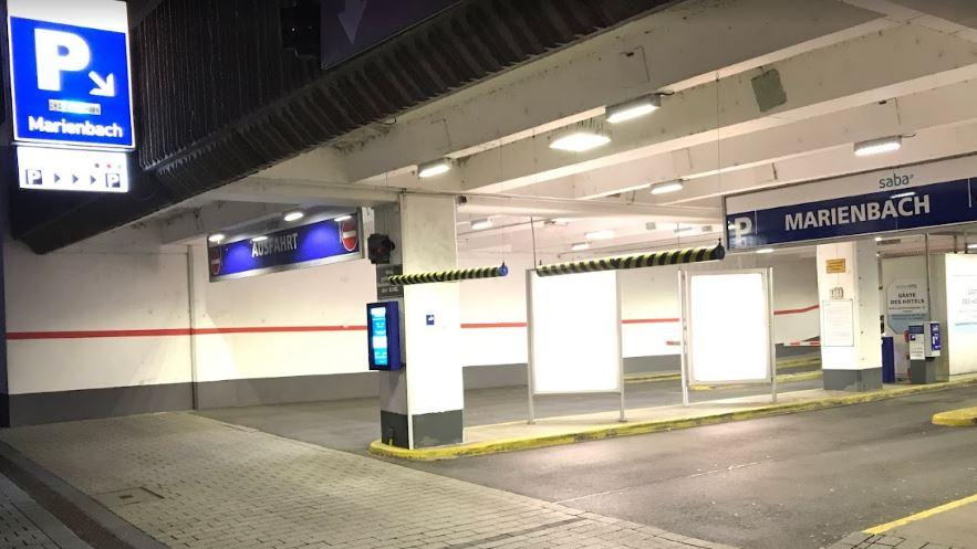 Saba Parkhaus Am Oberen Marienbach, Am Mühltor in Schweinfurt