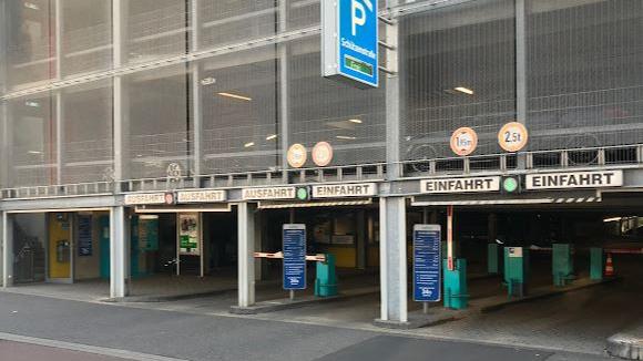 Saba Parkhaus Schützenstrasse, Schützenstraße in Düren