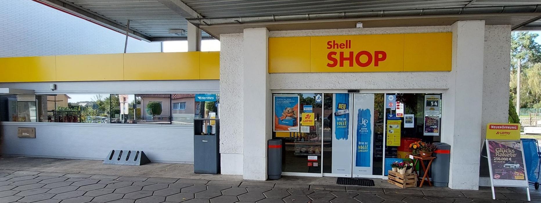 Shell-Station Michael Gericke, Schützenstraße in Luckenwalde