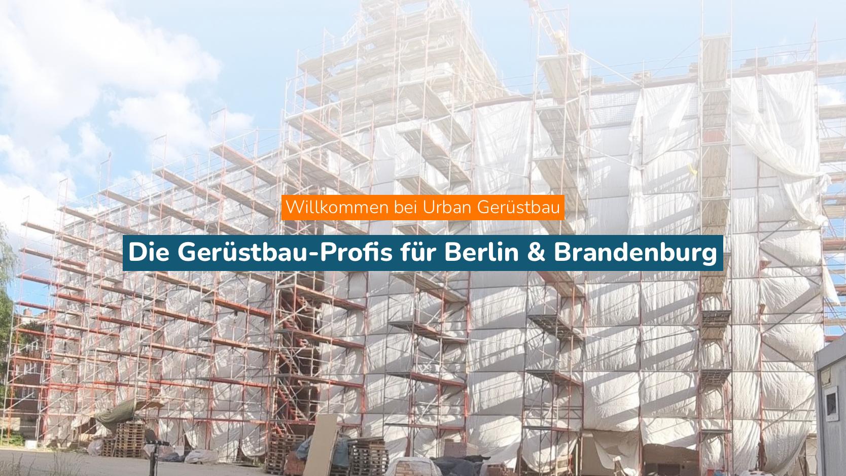 Urban Gerüstbau Berlin, Carola-Neher-Straße in Berlin