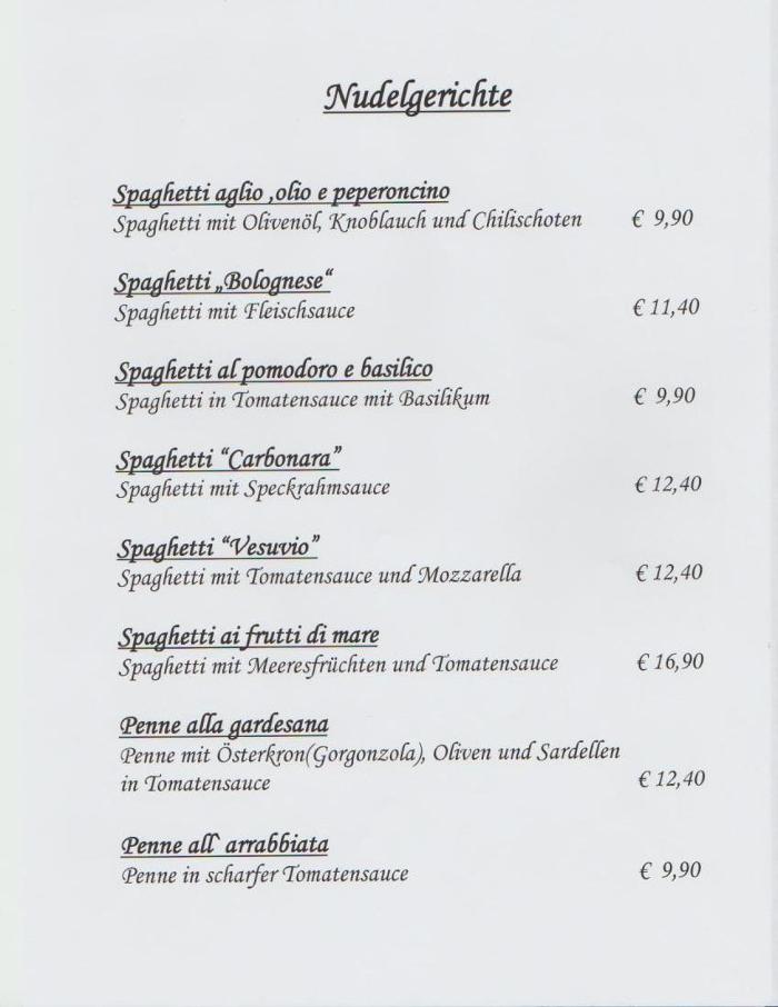 Stefan's Pasteria, Innsbrucker Straße in Seefeld in Tirol