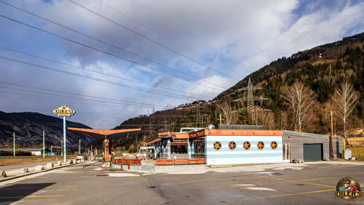 Oilers69 - American Diner in Haiming in Tirol, Bundesstraße in Haiming