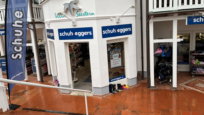 Schuh Eggers Binz, Strandpromenade in Binz