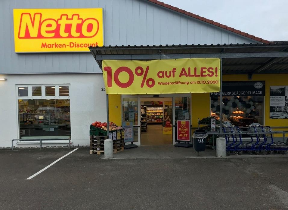 Netto Marken-Discount, Wemdinger Straße in Nördlingen