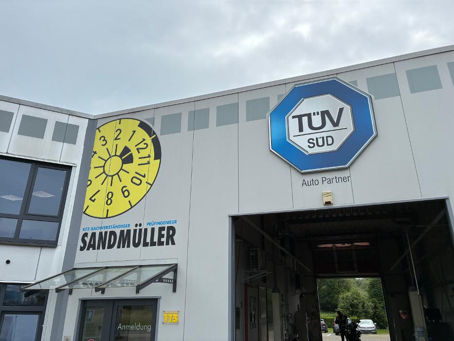 TÜV SÜD Auto Partner, TÜV SÜD Kfz-Prüfstelle Sandmüller, Siemensstraße in Bad Salzuflen