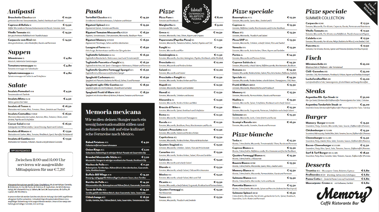 Memory Cafe Bar Ristorante, Dorf in Ellmau