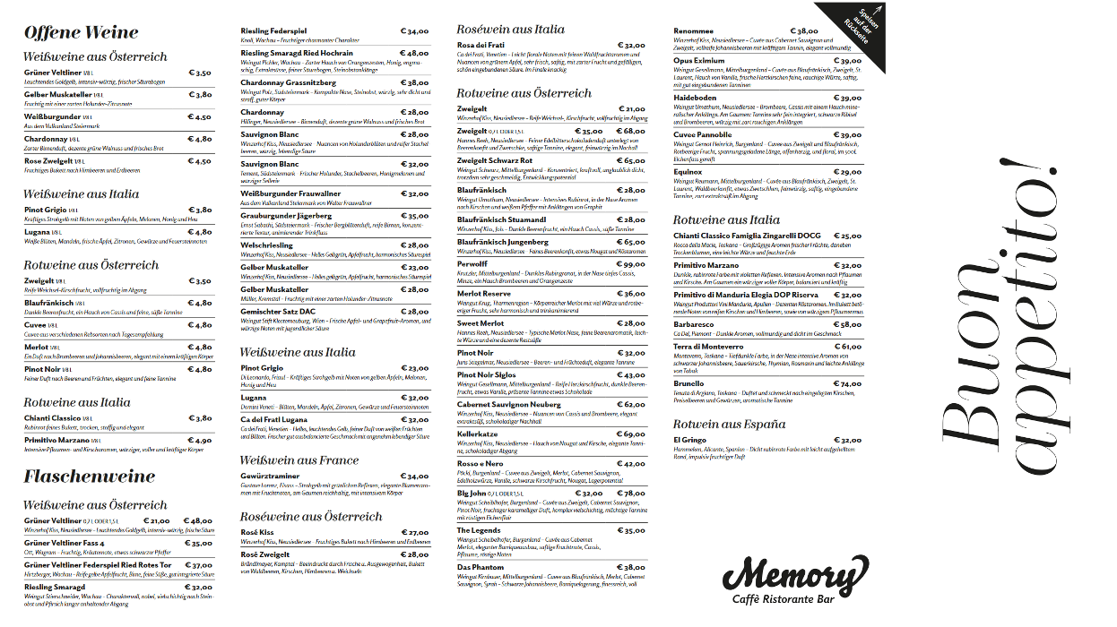 Memory Cafe Bar Ristorante, Dorf in Ellmau