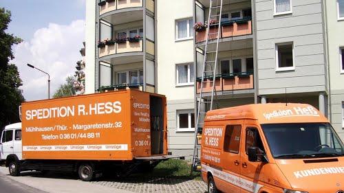 Umzüge R.Heß, Margaretenstraße in Mühlhausen