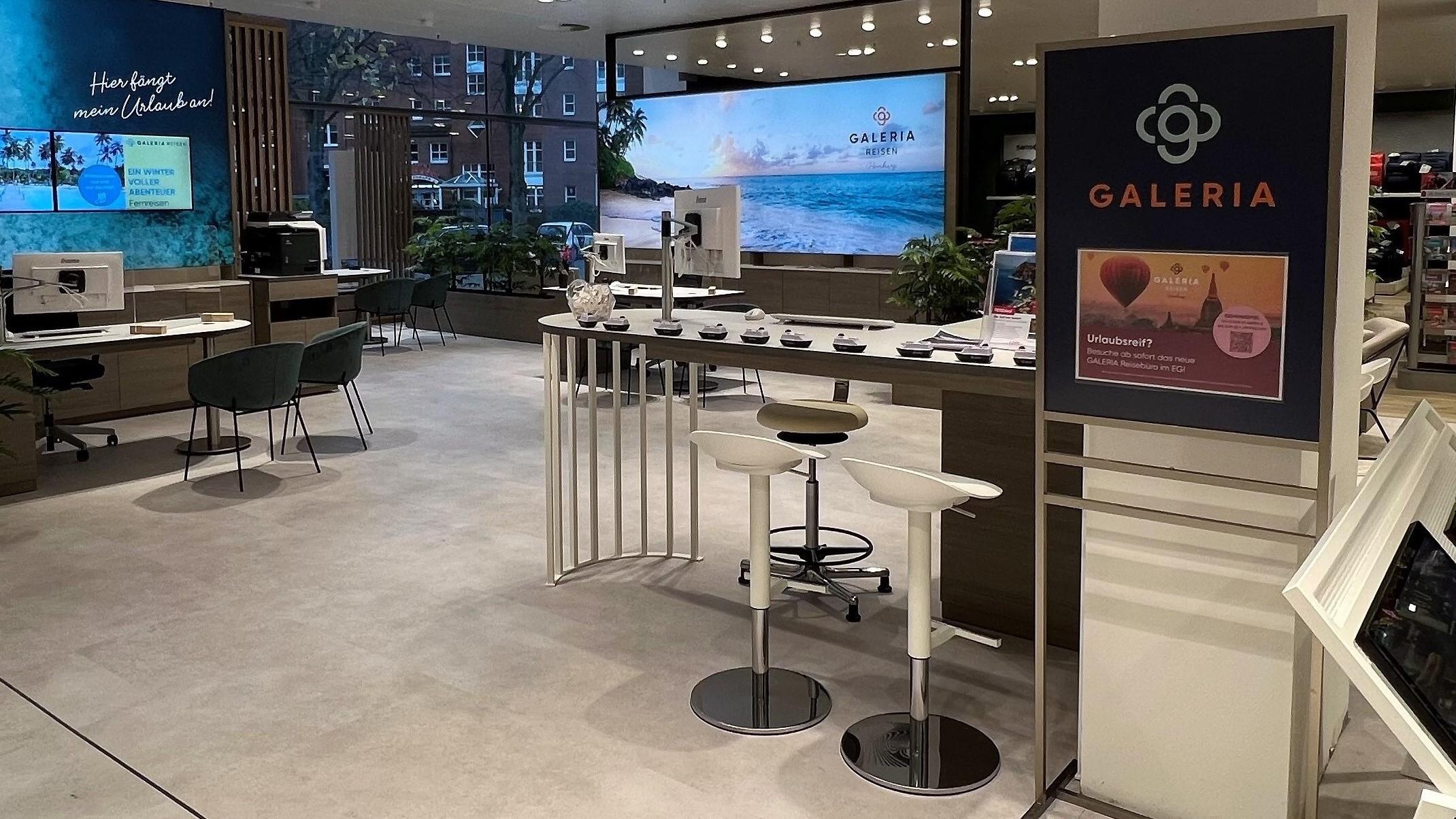 GALERIA Reisen Hamburg AEZ, Kritenbarg in Hamburg