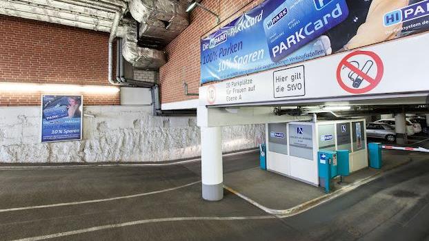 Saba Parkgarage Andreaspassage, Eckemekerstraße in Hildesheim