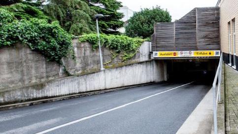 Saba Parkhaus Ratsbauhof, Am Ratsbauhof in Hildesheim