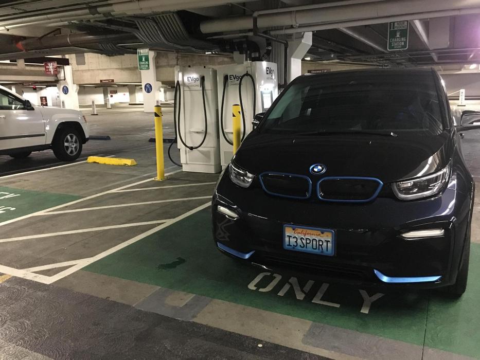 EVgo Car Charging Station