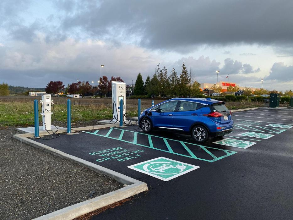 EVgo Car Charging Station - Chehalis, WA