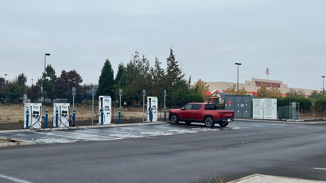 EVgo Car Charging Station - Chehalis, WA
