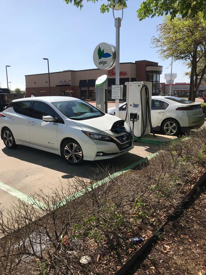 EVgo Car Charging Station