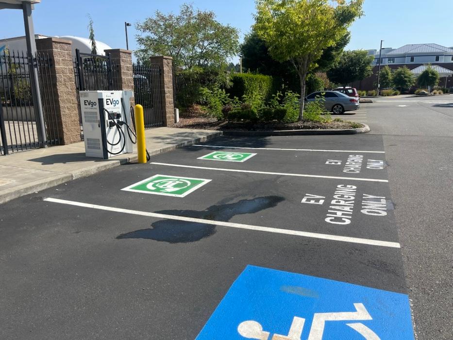 EVgo Car Charging Station - Dupont, WA