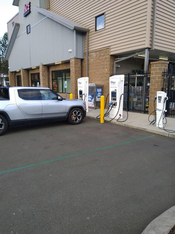 EVgo Car Charging Station - Dupont, WA