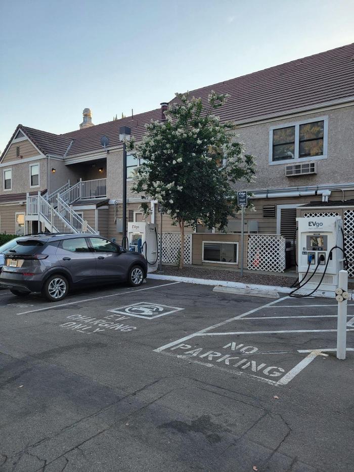 EVgo Car Charging Station