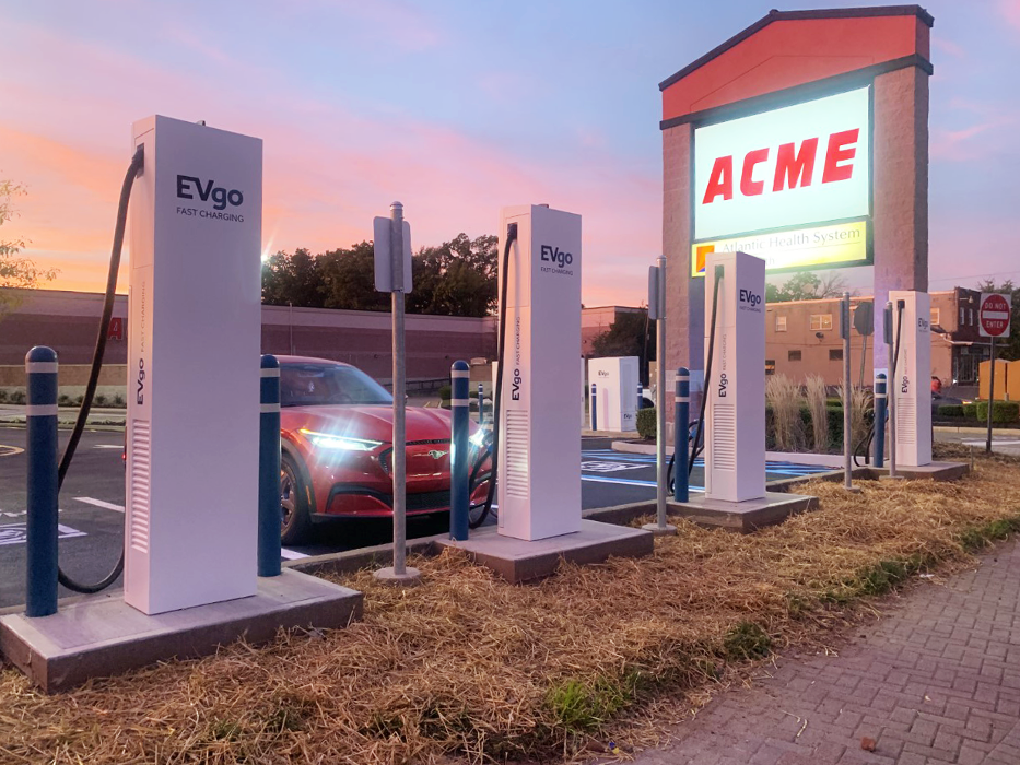 EVgo Car Charging Station - Clark, NJ