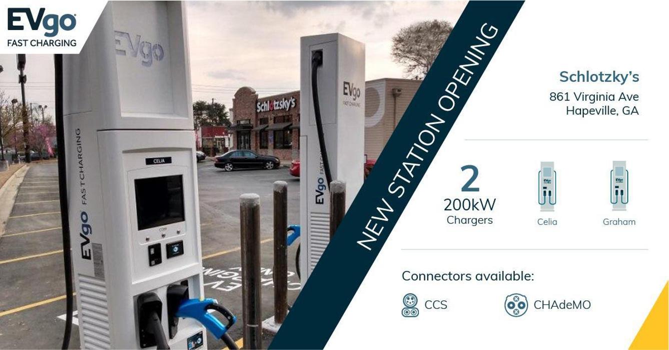 EVgo Car Charging Station - Atlanta, GA