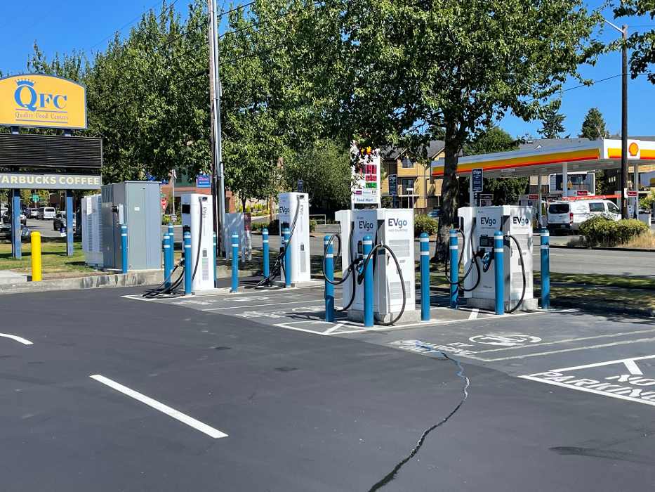 EVgo Car Charging Station - Seattle, WA