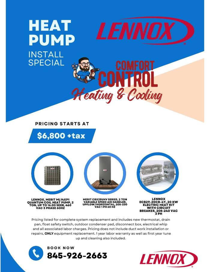 Comfort Control Heating and Cooling - Greenwood Lake, NY