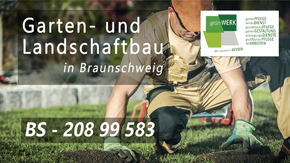 grünWERK Gartenbau Braunschweig, Querumer Straße in Braunschweig