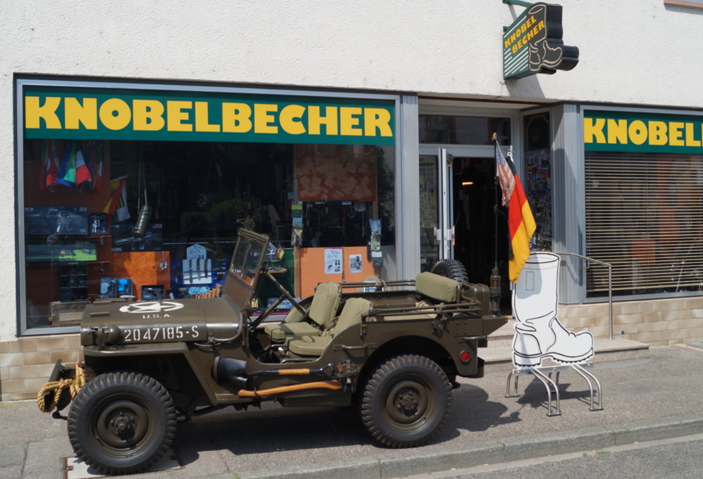 Knobelbecher Armee und Freizeitartikel, Bergstraße in Weinheim