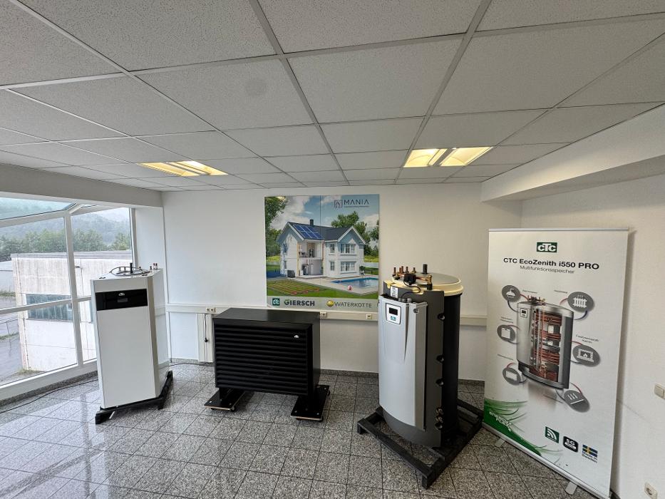 MANIA Industrievertretung Heiztechnik der Marken CTC - Giersch - Waterkotte, Industriestraße in Aicha vorm Wald