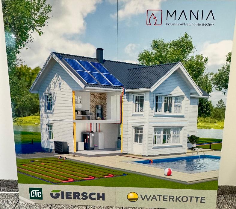 MANIA Industrievertretung Heiztechnik der Marken CTC - Giersch - Waterkotte, Industriestraße in Aicha vorm Wald