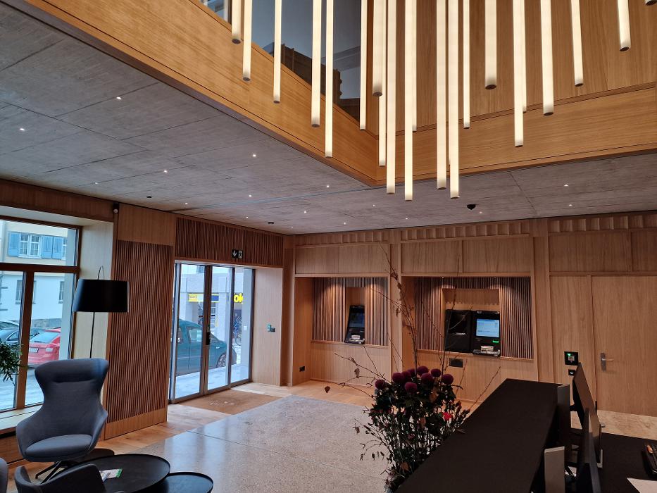 Clientis Bank Toggenburg AG, Harfengrund in Kirchberg