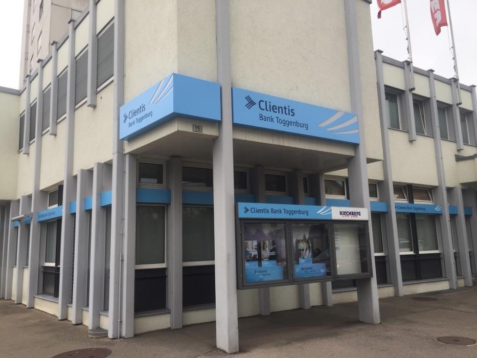 Clientis Bank Toggenburg AG, Wilerstrasse in Kirchberg
