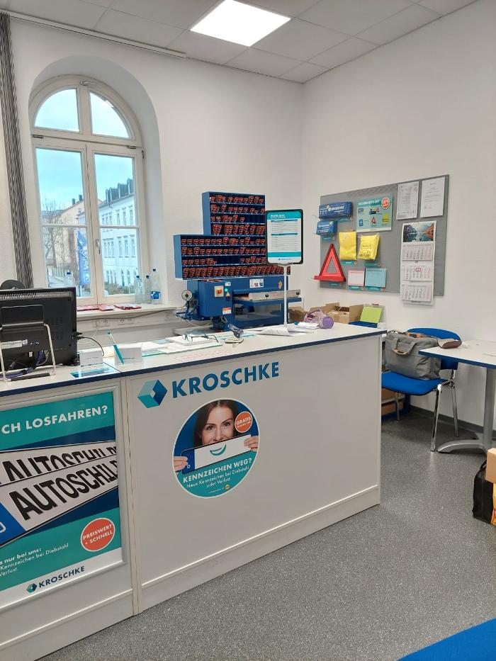 Kroschke Kfz Kennzeichen, Rathenauplatz in Bautzen