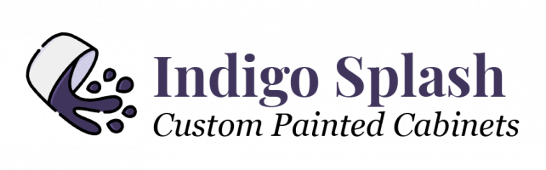 Indigo Splash Custom Painted Cabinets - Cornelius, NC