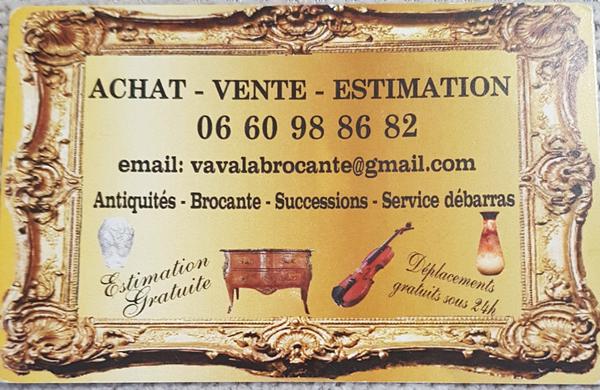 Vava la Brocante Essonne achat et vente d'antiquité