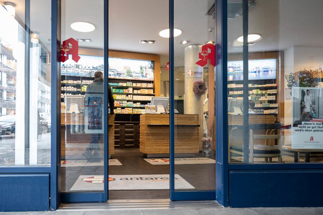 HAMBURG APOTHEKE Struenseehaus, Mörkenstraße in Hamburg