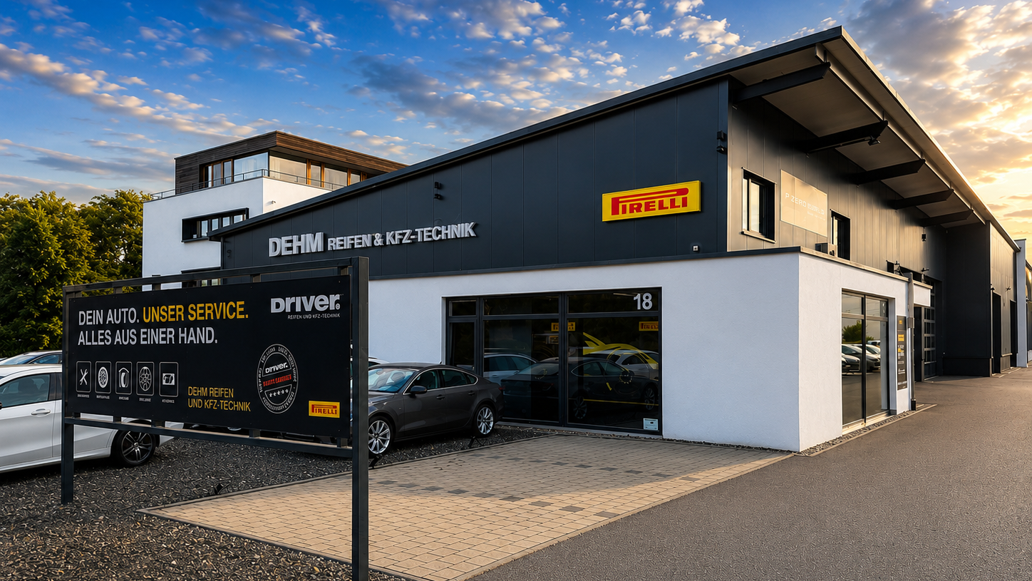 DEHM Reifen & Kfz-Technik • Automobile, Hähnlehofstraße in Weingarten