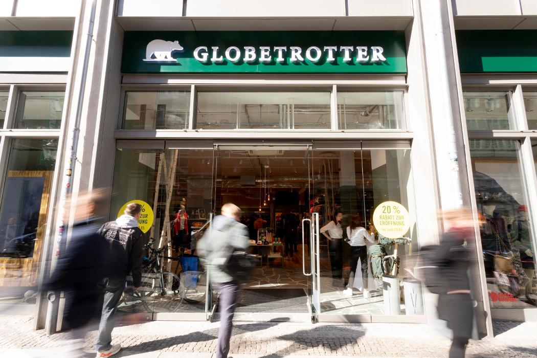 Globetrotter Secondhand Leipzig, Neumarkt in Leipzig