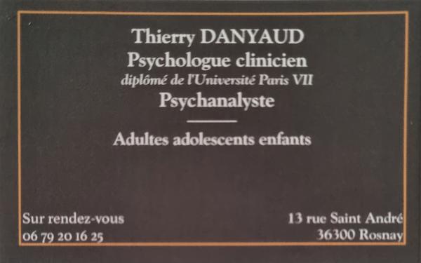 Danyaud Thierry psychologue