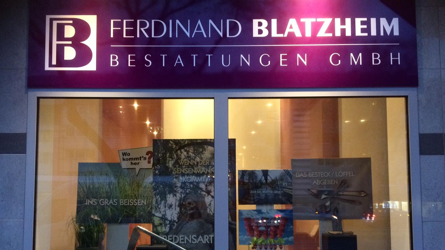 Ferdinand Blatzheim Bestattungen GmbH, Aachener Straße in Köln