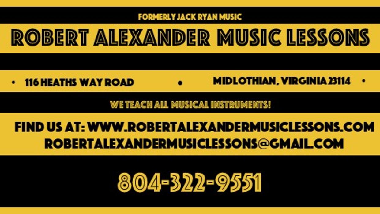 Robert Alexander Music Lessons - Radford, VA