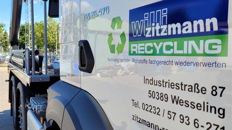 Willi Zitzmann Recycling, Industriestraße in Wesseling